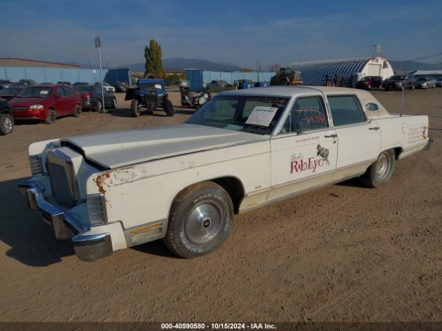 1979 LINCOLN CONTINENTAL 9Y82S708062       Photo 1