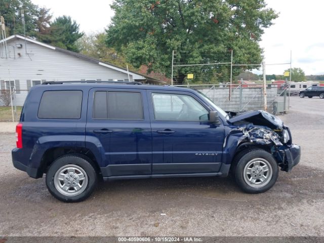 1C4NJPBA9HD145690 Jeep Patriot Sport Fwd