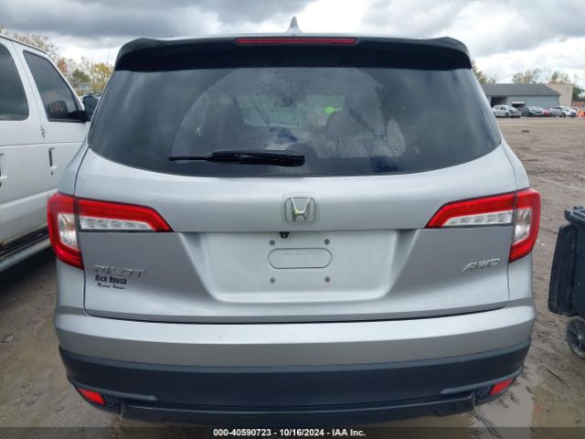 5FNYF6H17KB093282 Honda PILOT LX