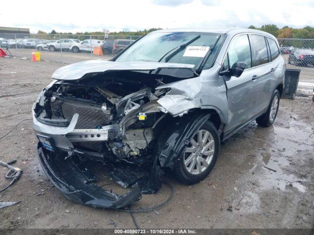 5FNYF6H17KB093282 Honda PILOT LX