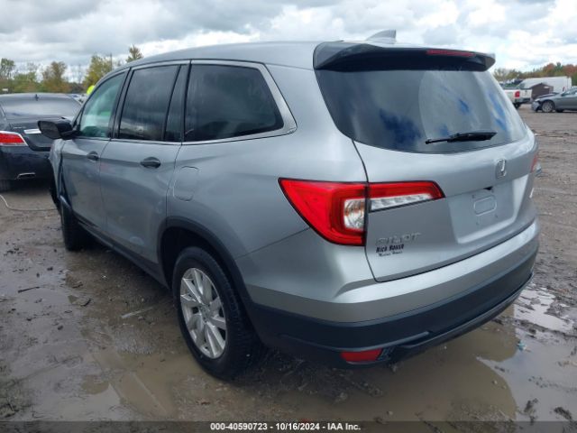 5FNYF6H17KB093282 Honda PILOT LX