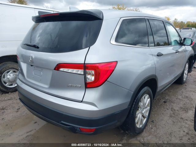 5FNYF6H17KB093282 Honda PILOT LX
