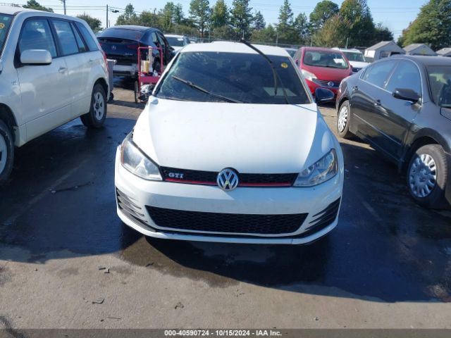 3VW5T7AU2HM016729 Volkswagen Golf Gti Autobahn 4-door/s 4-door/se 4-door/sport 4-door
