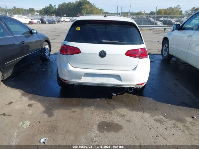 3VW5T7AU2HM016729 Volkswagen Golf Gti Autobahn 4-door/s 4-door/se 4-door/sport 4-door