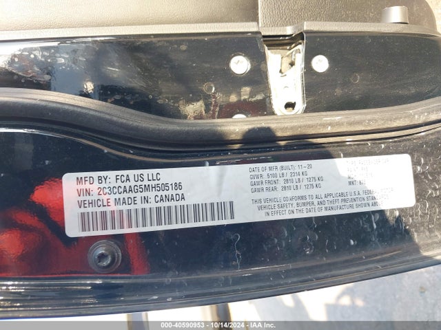 2C3CCAAG5MH505186 Chrysler 300 Touring