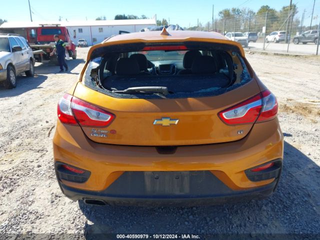 3G1BE6SM1HS583561 Chevrolet Cruze Lt Auto