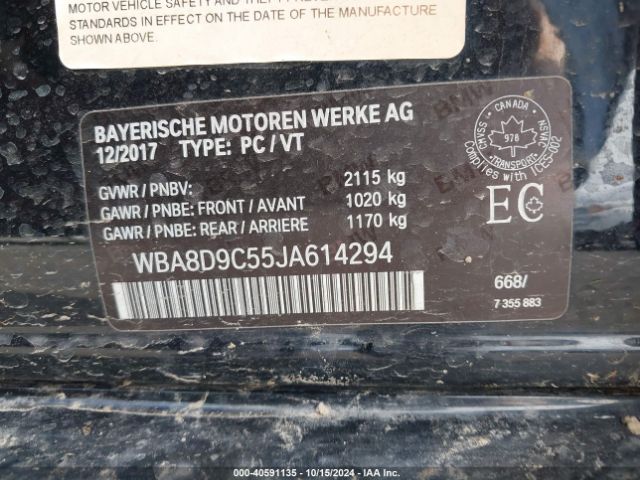 WBA8D9C55JA614294 BMW 330i Xdrive