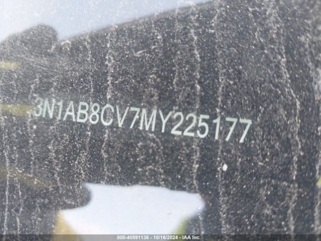 3N1AB8CV7MY225177 Nissan Sentra Sv Xtronic Cvt