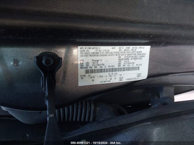 Ford FOCUS SE 2014 1FADP3K25EL139565 Image 9