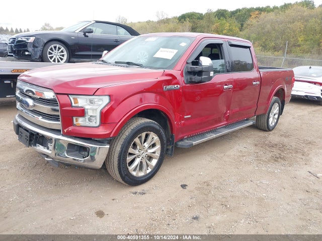 Ford F-150 Lariat 2016 1FTFW1EG1GFA35948 Image 2