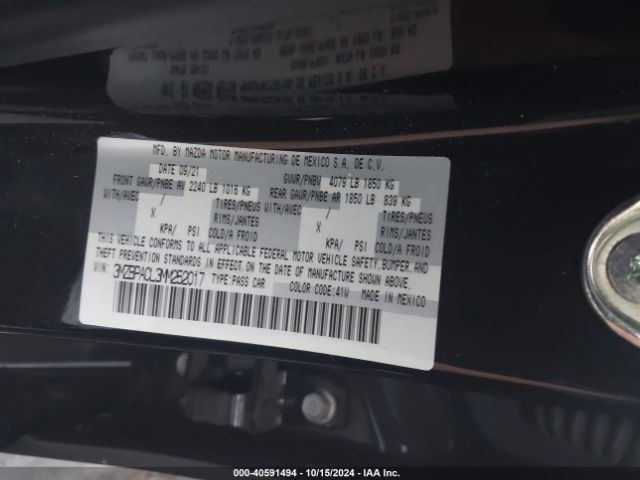 3MZBPACL3MM252017 Mazda Mazda3 Preferred