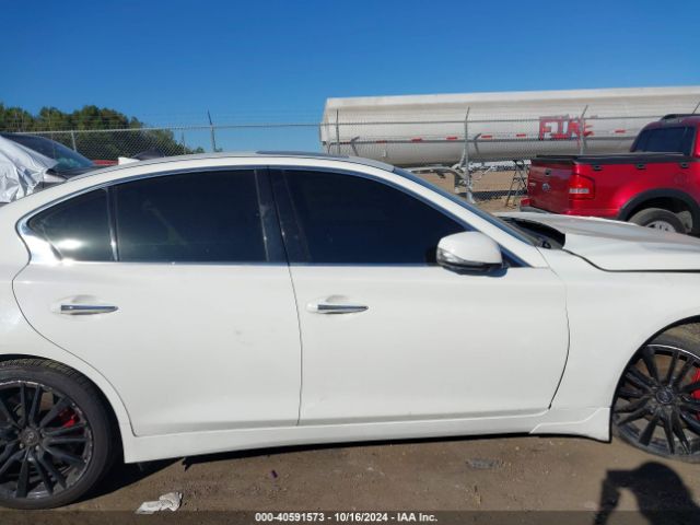 JN1FV7AR5HM870190 Infiniti Q50 3.0t Red Sport 400