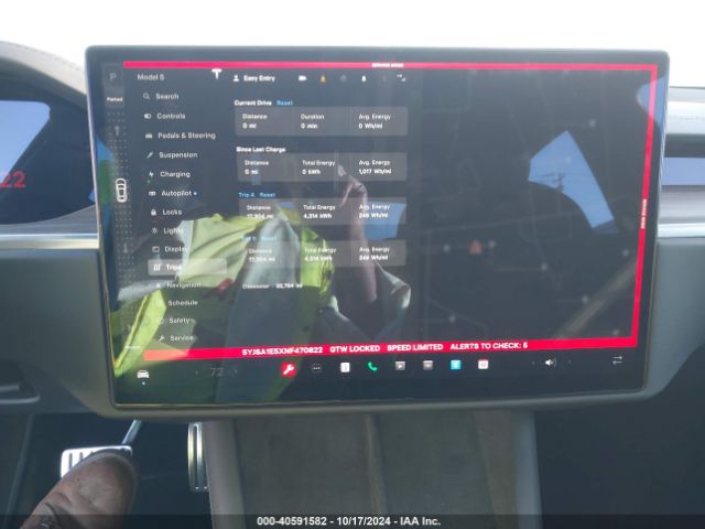 5YJSA1E5XNF470822 Tesla Model S Dual Motor All-wheel Drive