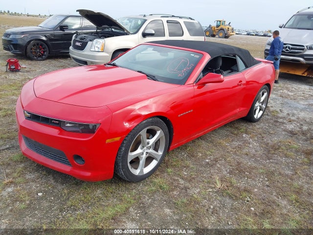 Chevrolet Camaro 2lt 2014 2G1FC3D30E9142880 Image 2