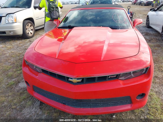 Chevrolet Camaro 2lt 2014 2G1FC3D30E9142880 Image 6