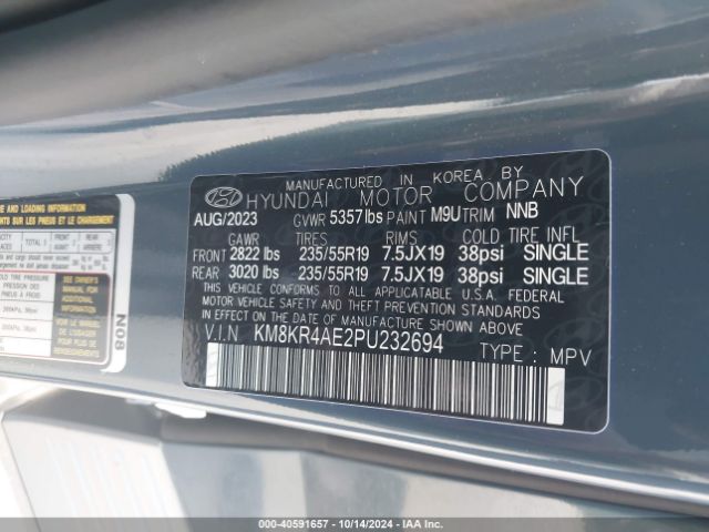 KM8KR4AE2PU232694 Hyundai Ioniq 5 Limited