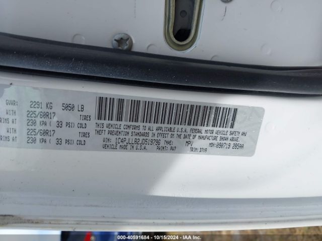 1C4PJLLB2JD519796 Jeep Cherokee Latitude Plus Fwd