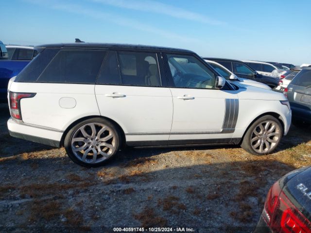 SALGS2VF9GA263120 Land Rover Range Rover 3.0l V6 Supercharged Hse