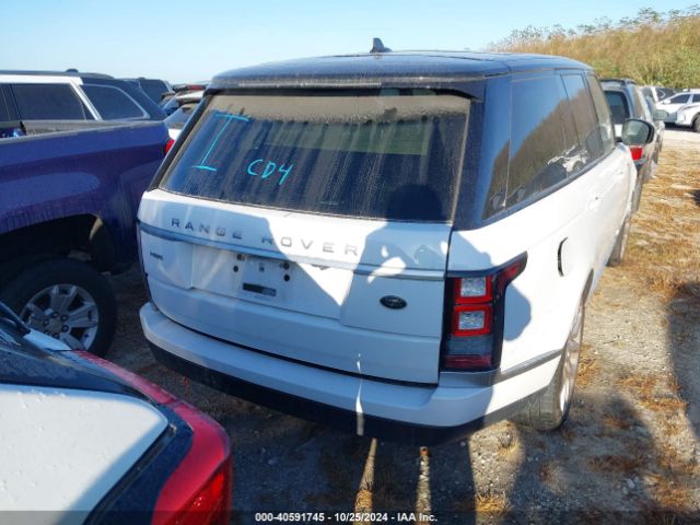 SALGS2VF9GA263120 Land Rover Range Rover 3.0l V6 Supercharged Hse