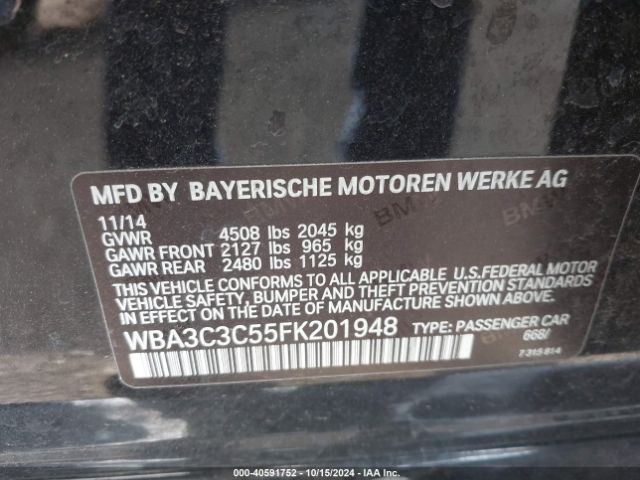 WBA3C3C55FK201948 BMW 320i Xdrive