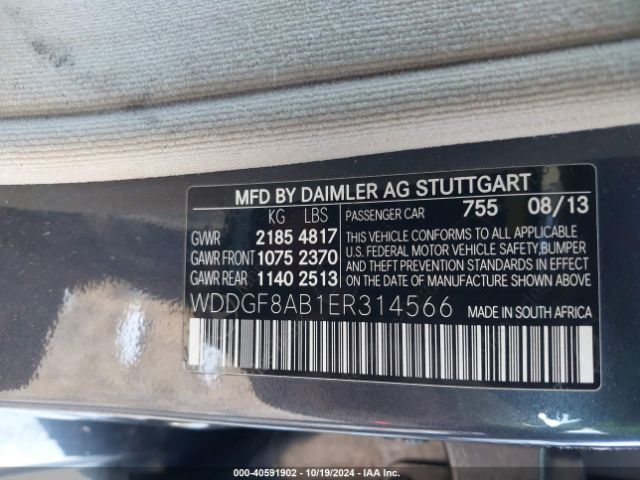 WDDGF8AB1ER314566 Mercedes-Benz C 300 Luxury 4matic/sport 4matic