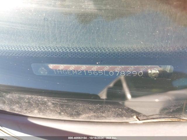 2005 HONDA CIVIC CPE 1HGEM21565L078290 Photo 8