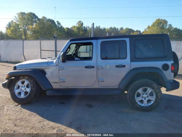 1C4HJXDN7MW592756 Jeep Wrangler Unlimited Sport S 4x4