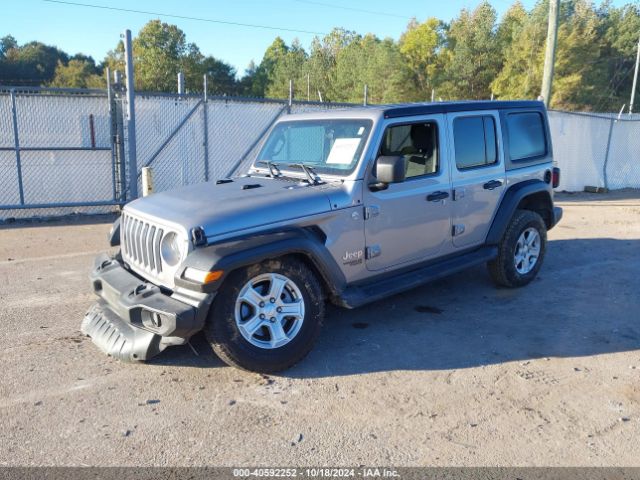 1C4HJXDN7MW592756 Jeep Wrangler Unlimited Sport S 4x4
