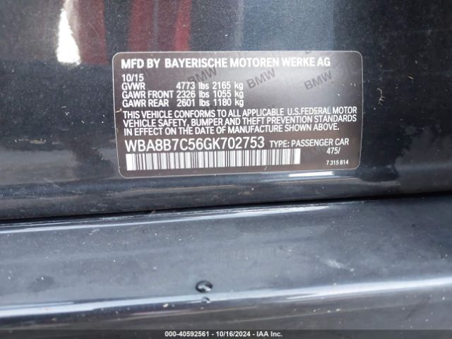 WBA8B7C56GK702753 BMW 340i Xdrive