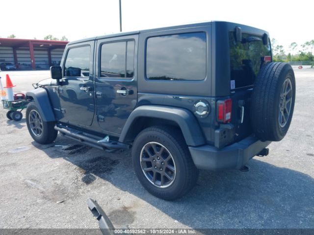 1C4BJWDG6HL664023 Jeep Wrangler Unlimited Sport 4x4