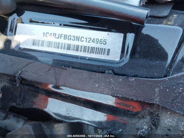 1C4RJFBG3NC124965 Jeep Grand Cherokee Wk Limited 4x4