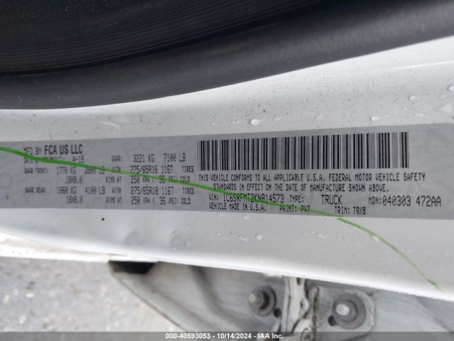 2019 RAM 1500 1C6SRFMT2KN814573 Photo 8