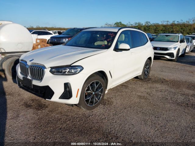 2022 BMW X3 5UX53DP05N9M66356 Photo 1