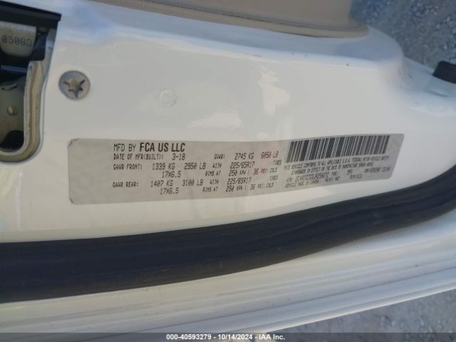 2C4RDGCG3JR250272 Dodge Grand Caravan Sxt