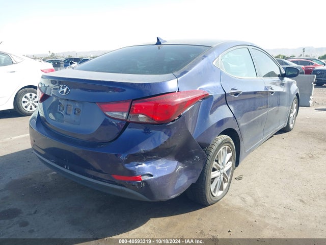 Hyundai ELANTRA SE 2014 5NPDH4AEXEH507977 Image 4