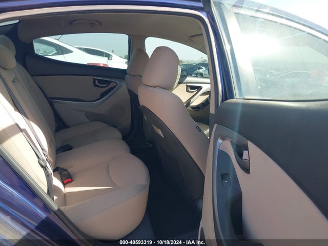 Hyundai ELANTRA SE 2014 5NPDH4AEXEH507977 Image 8