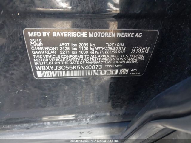 WBXYJ3C55K5N40073 BMW X2 Sdrive28i