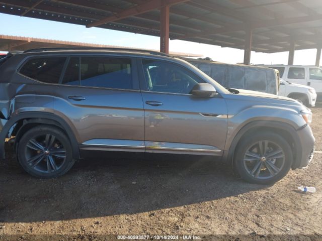 1V2PR2CA2MC538433 Volkswagen Atlas 3.6l V6 Se W/technology R-line