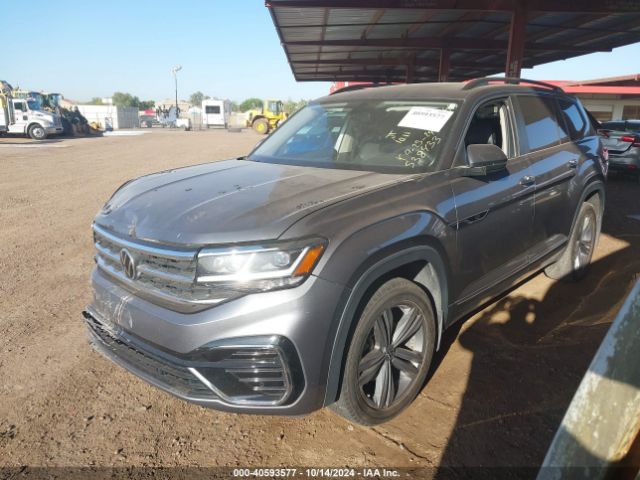 1V2PR2CA2MC538433 Volkswagen Atlas 3.6l V6 Se W/technology R-line