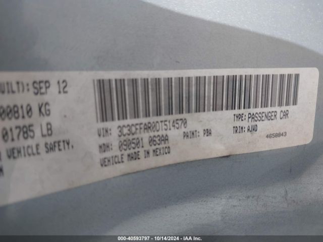 2013 FIAT 500 3C3CFFAR0DT514570 Photo 8