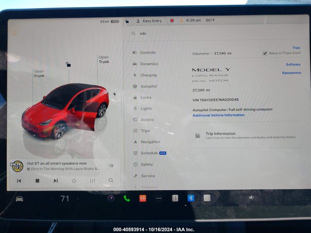 2022 TESLA MODEL Y 7SAYGDEE1NA020048 Photo 6