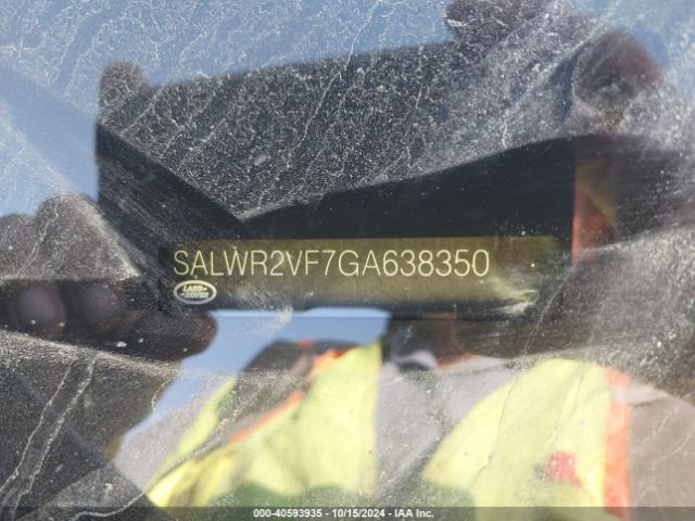 SALWR2VF7GA638350 Land Rover Range Rover Sport 3.0l V6 Supercharged Hse