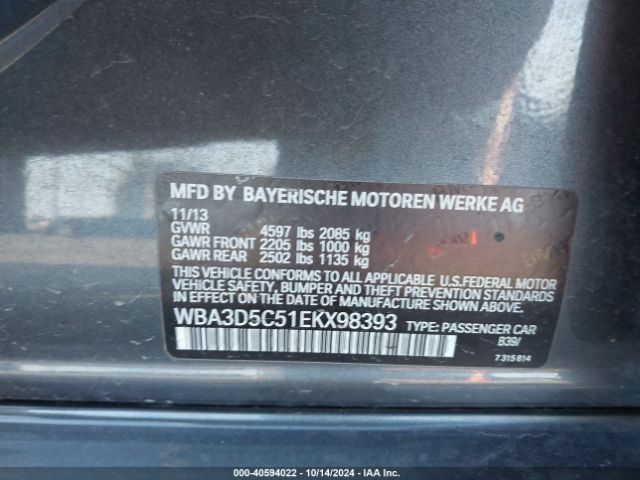 WBA3D5C51EKX98393 BMW 328d Xdrive