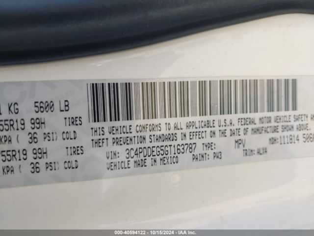 3C4PDDEG5GT163787 Dodge Journey R/t