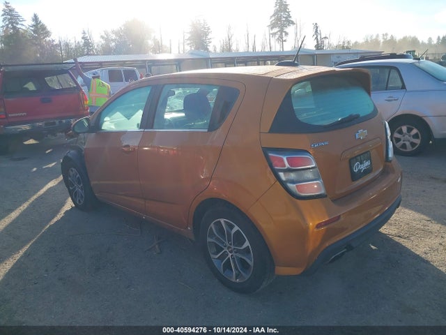 Chevrolet Sonic Lt Auto 2017 1G1JD6SG4H4136098 Image 3