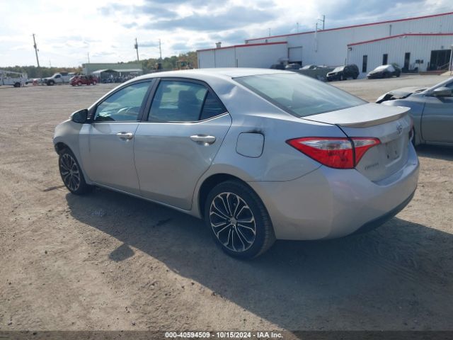 2T1BURHE3FC249358 Toyota Corolla S Plus