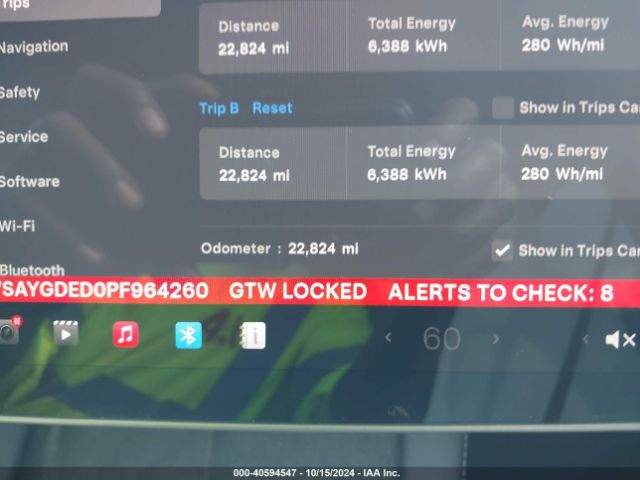 7SAYGDED0PF964260 Tesla Model Y Rwd