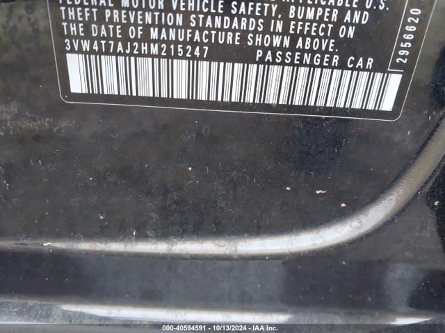 3VW4T7AJ2HM215247 Volkswagen JETTA GLI