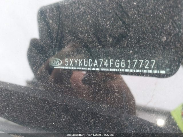 5XYKUDA74FG617727 KIA Sorento Ex V6