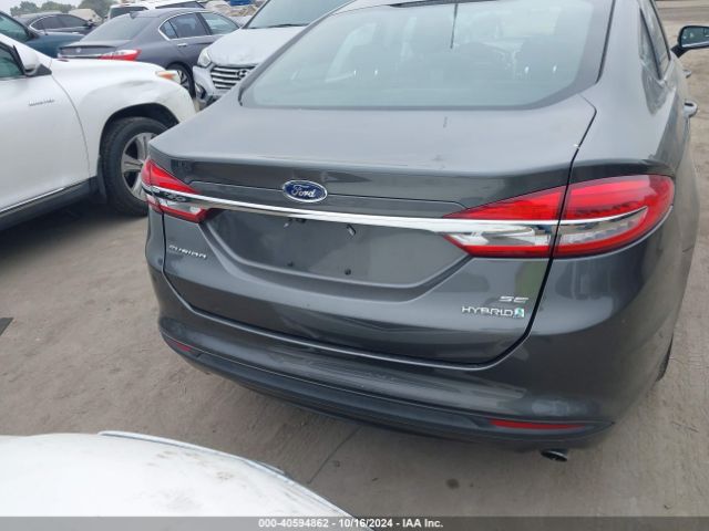 3FA6P0LU2HR384854 Ford Fusion Hybrid Se